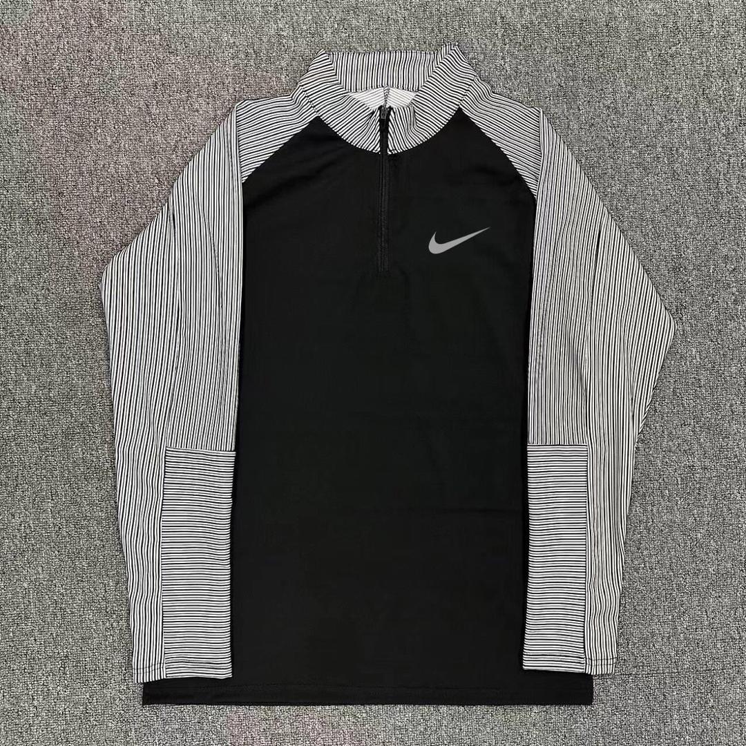 Haut zip running nike