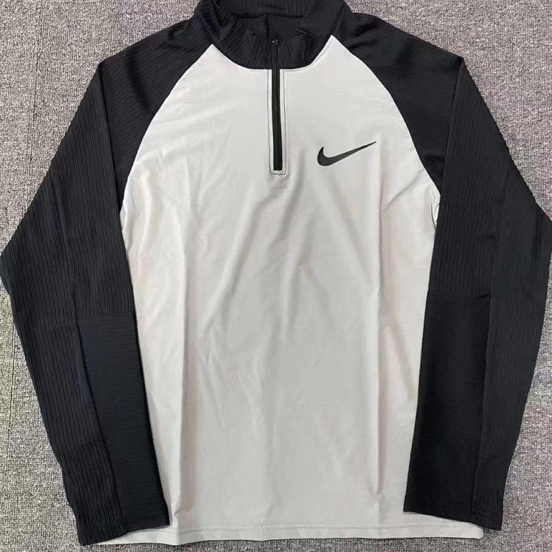 Haut zip running nike